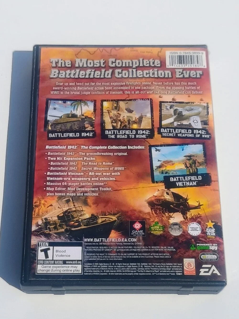 Battlefield 1942 The Complete Collection (PC, 2005) 8 Disc Set Complete